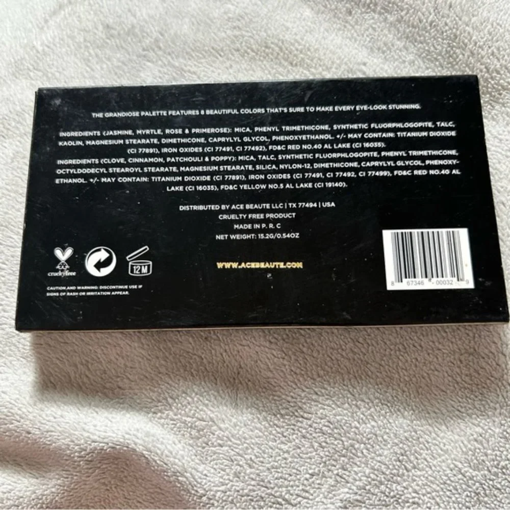 Ace Beaute Grandiose Palette- NEW